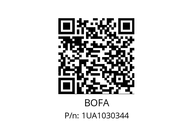   BOFA 1UA1030344