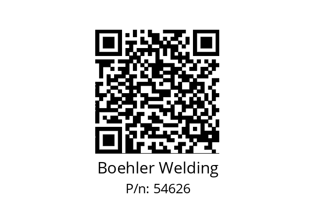   Boehler Welding 54626