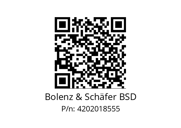   Bolenz & Schäfer BSD 4202018555