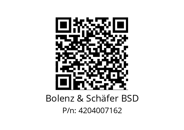   Bolenz & Schäfer BSD 4204007162