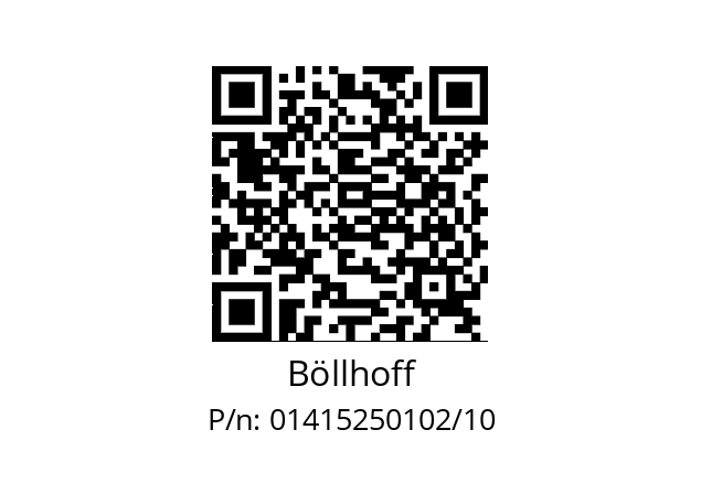   Böllhoff 01415250102/10