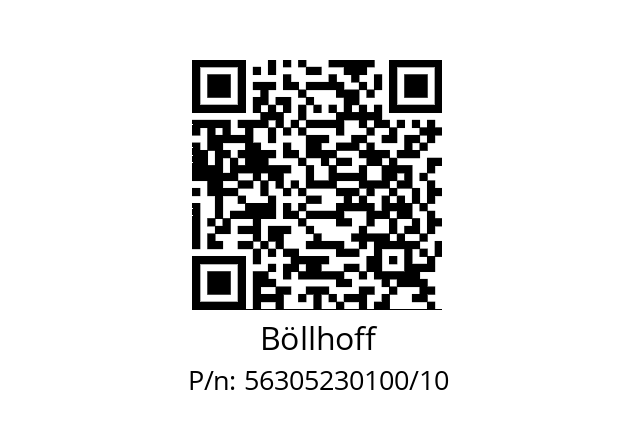   Böllhoff 56305230100/10