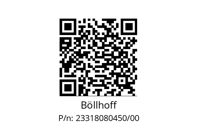   Böllhoff 23318080450/00