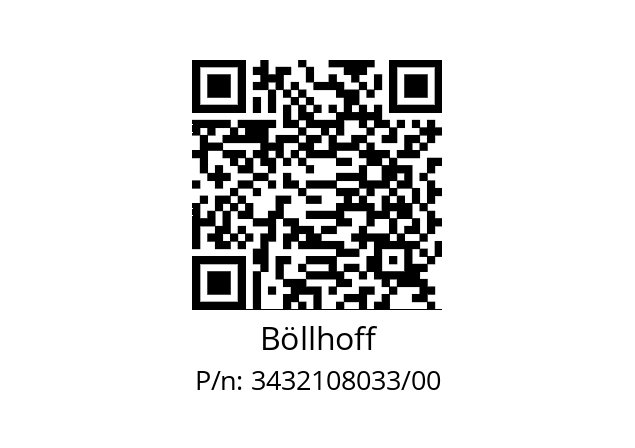   Böllhoff 3432108033/00