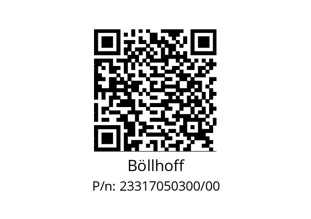   Böllhoff 23317050300/00