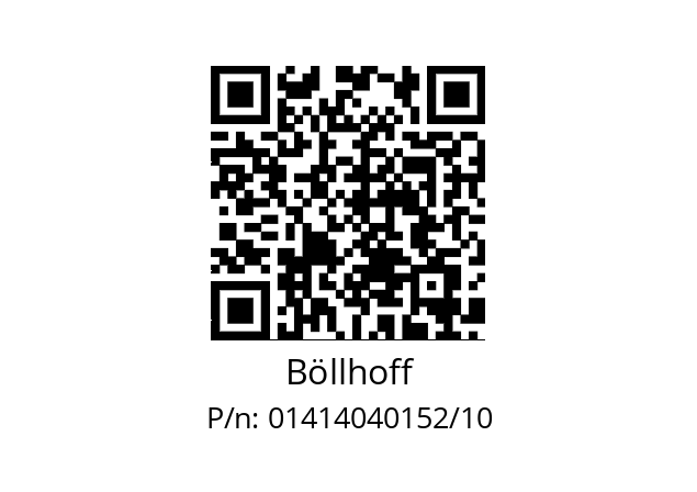   Böllhoff 01414040152/10