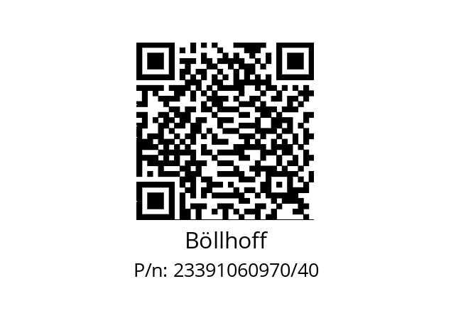   Böllhoff 23391060970/40