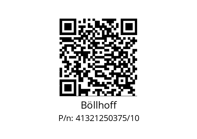   Böllhoff 41321250375/10