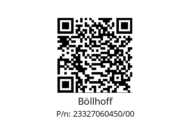   Böllhoff 23327060450/00