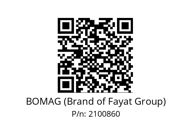   BOMAG (Brand of Fayat Group) 2100860