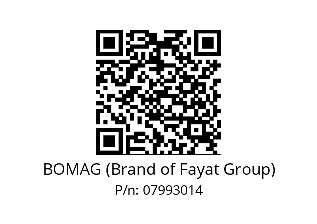   BOMAG (Brand of Fayat Group) 07993014