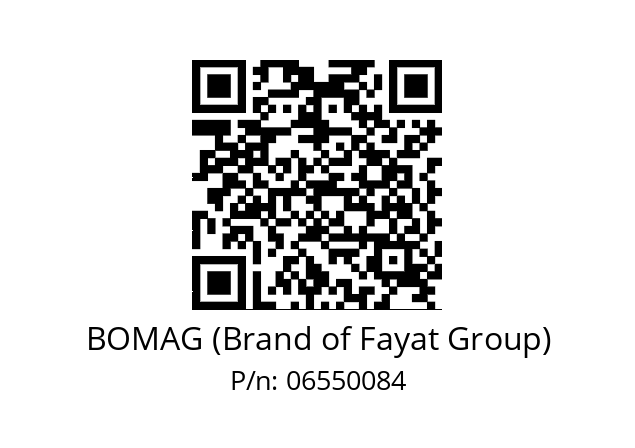   BOMAG (Brand of Fayat Group) 06550084