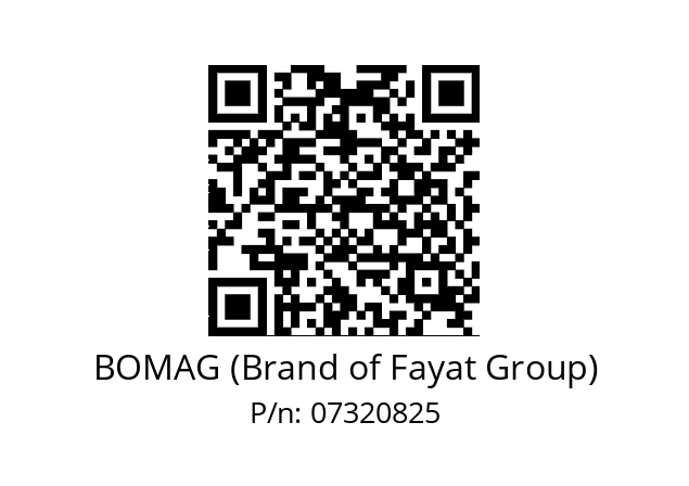   BOMAG (Brand of Fayat Group) 07320825