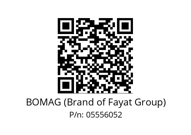   BOMAG (Brand of Fayat Group) 05556052