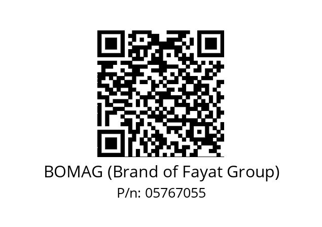   BOMAG (Brand of Fayat Group) 05767055