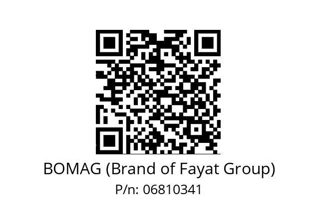   BOMAG (Brand of Fayat Group) 06810341