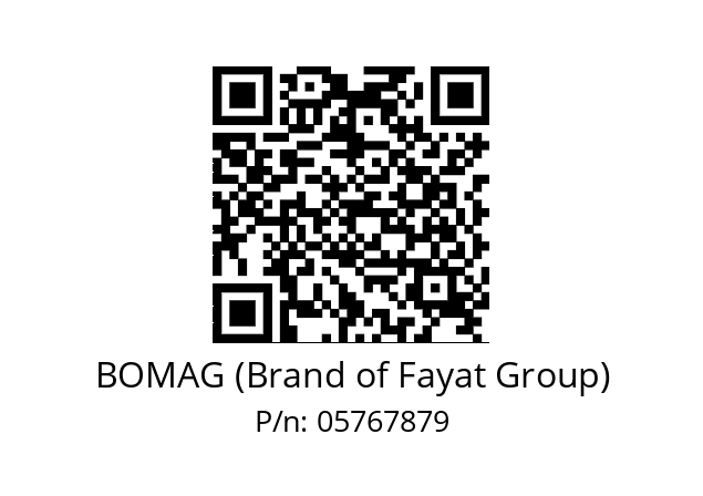   BOMAG (Brand of Fayat Group) 05767879