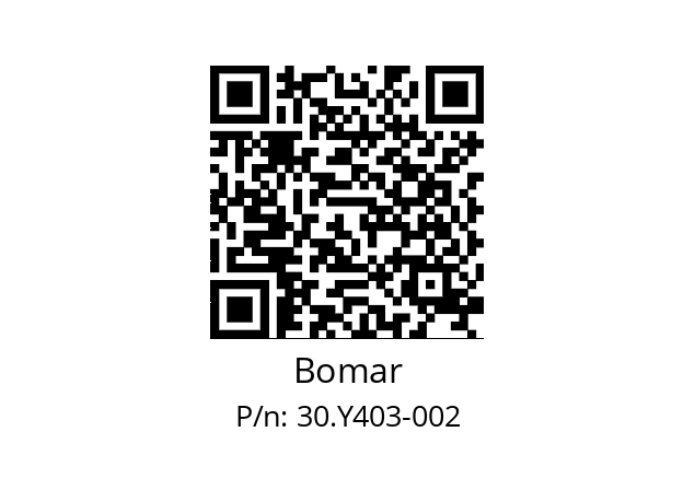   Bomar 30.Y403-002