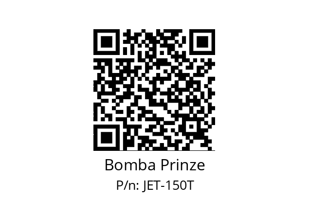   Bomba Prinze JET-150T