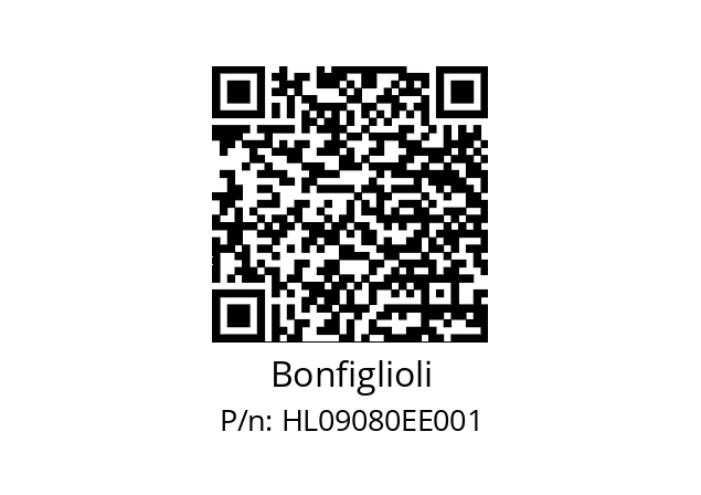  NFF 09 80 EE B3 U U Bonfiglioli HL09080EE001