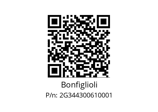   Bonfiglioli 2G344300610001