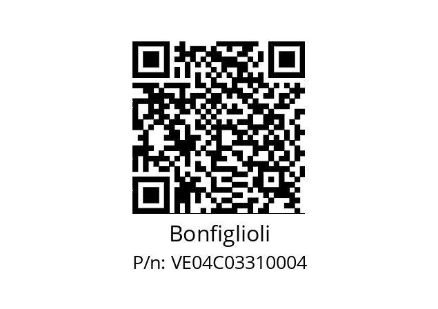   Bonfiglioli VE04C03310004