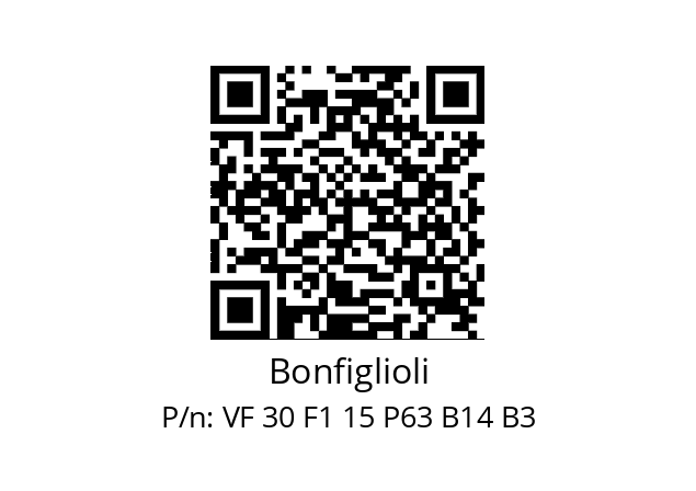   Bonfiglioli VF 30 F1 15 P63 B14 B3