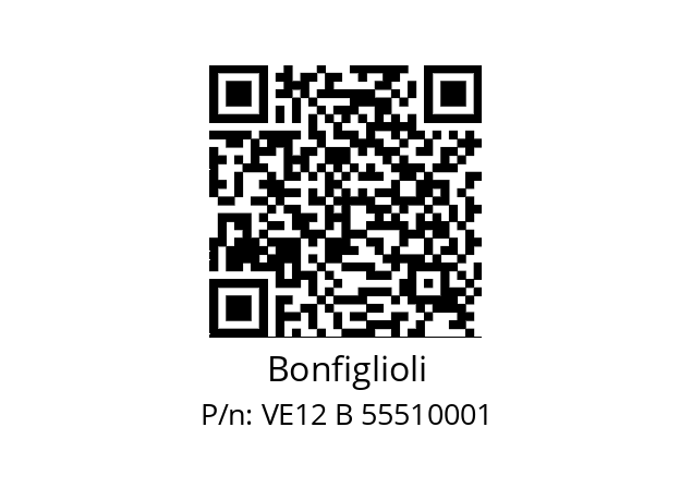   Bonfiglioli VE12 B 55510001