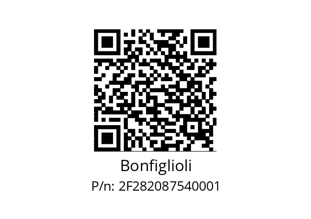   Bonfiglioli 2F282087540001