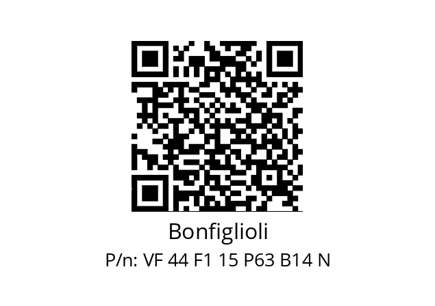   Bonfiglioli VF 44 F1 15 P63 B14 N