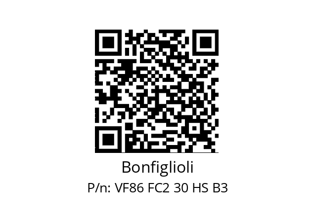   Bonfiglioli VF86 FC2 30 HS B3