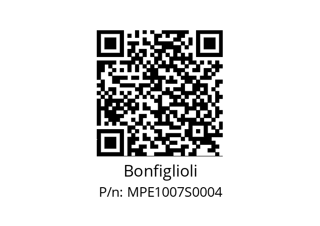   Bonfiglioli MPE1007S0004