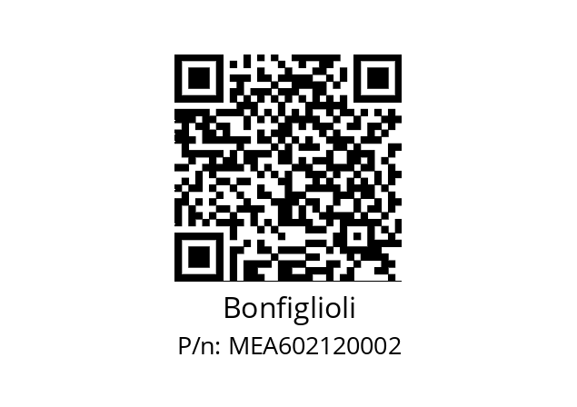   Bonfiglioli MEA602120002