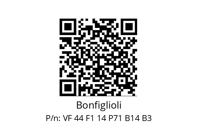   Bonfiglioli VF 44 F1 14 P71 B14 B3