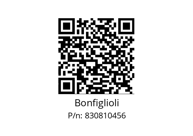   Bonfiglioli 830810456