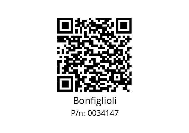   Bonfiglioli 0034147