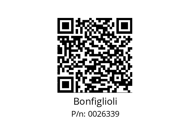   Bonfiglioli 0026339