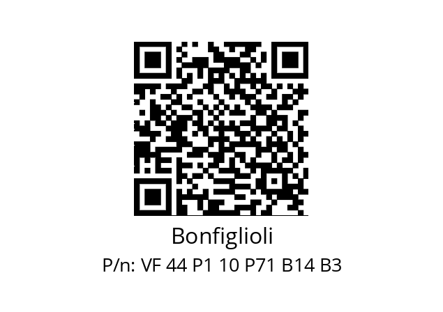   Bonfiglioli VF 44 P1 10 P71 B14 B3