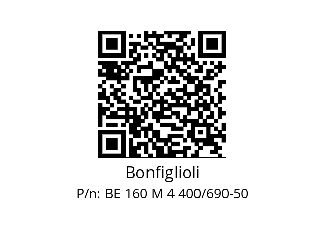   Bonfiglioli BE 160 M 4 400/690-50