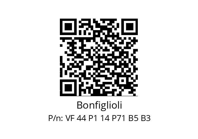   Bonfiglioli VF 44 P1 14 P71 B5 B3