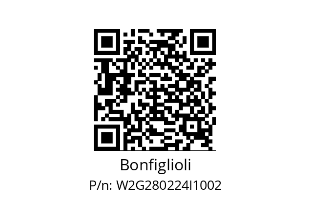   Bonfiglioli W2G280224I1002