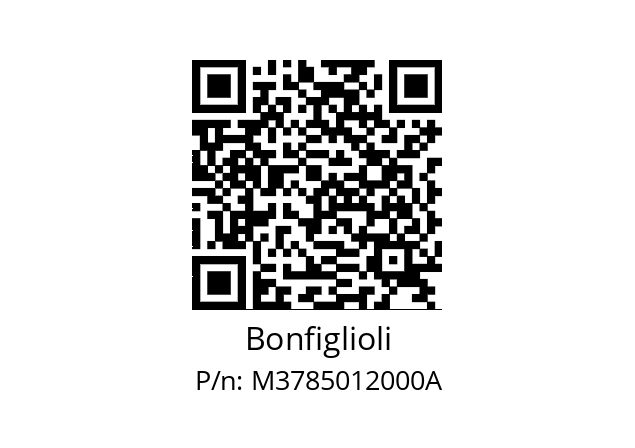   Bonfiglioli M3785012000A