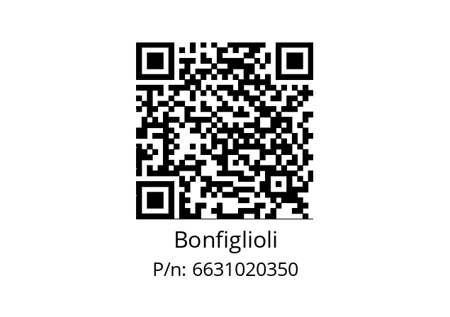   Bonfiglioli 6631020350