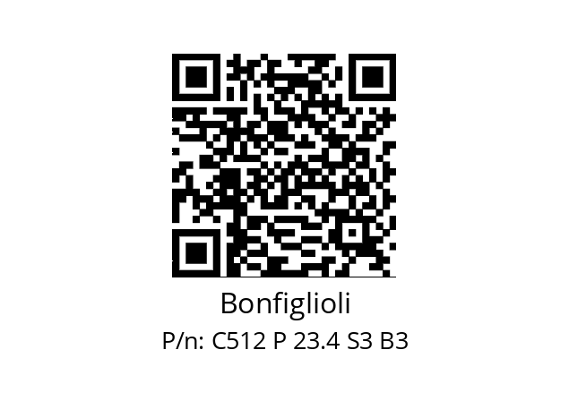   Bonfiglioli C512 P 23.4 S3 B3