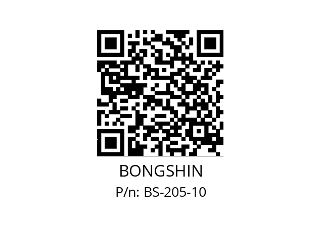   BONGSHIN BS-205-10