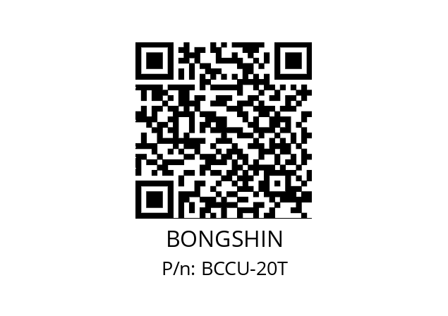   BONGSHIN BCCU-20T