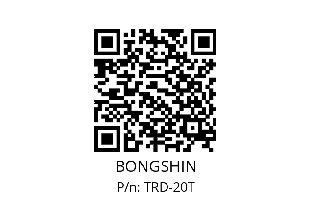   BONGSHIN TRD-20T