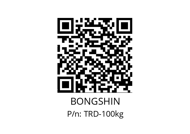   BONGSHIN TRD-100kg