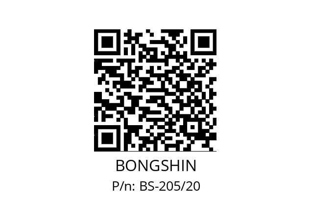   BONGSHIN BS-205/20