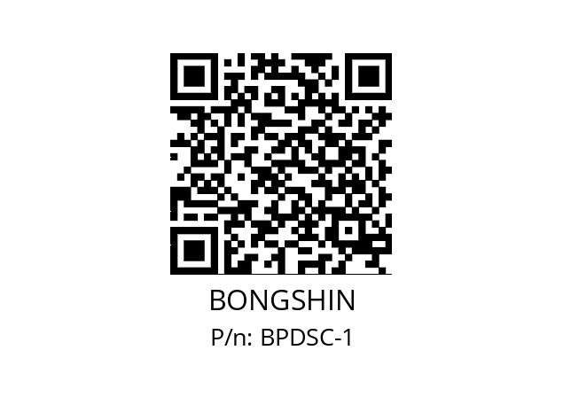   BONGSHIN BPDSC-1